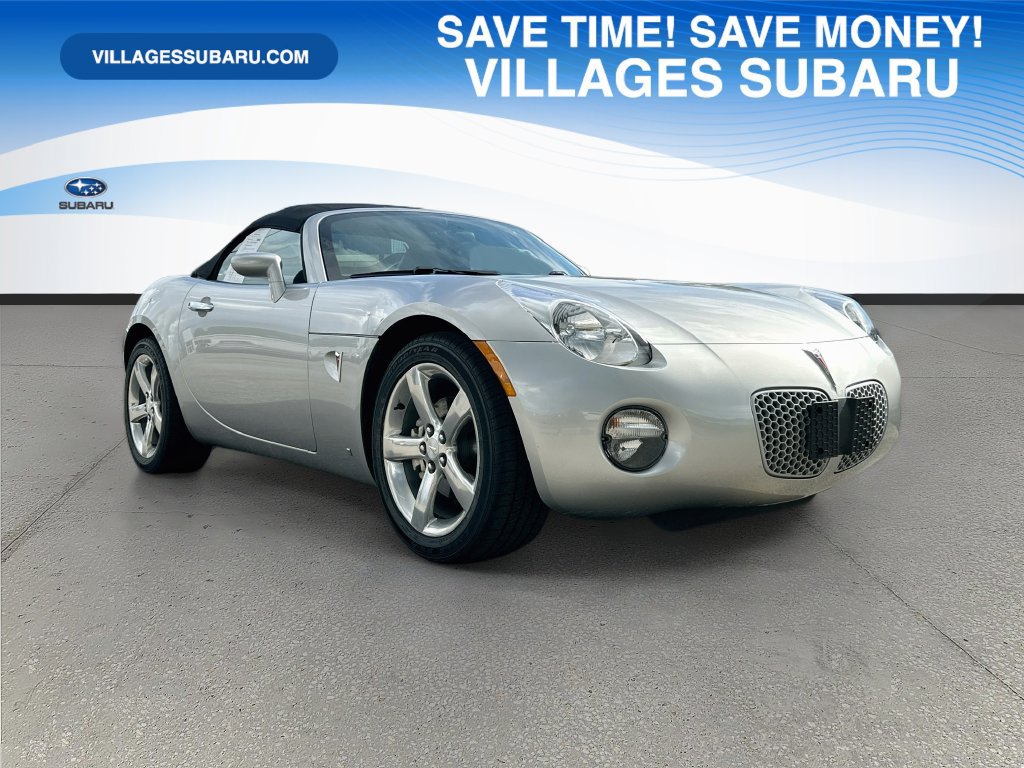 Used 2007 Pontiac Solstice Convertible w/ Premium Package