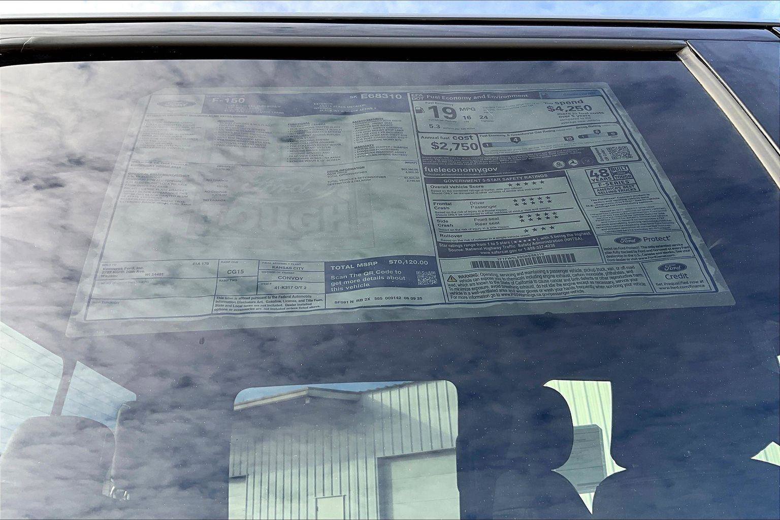 New 2025 Ford F150 Lariat w/ Equipment Group 501A Mid image 14