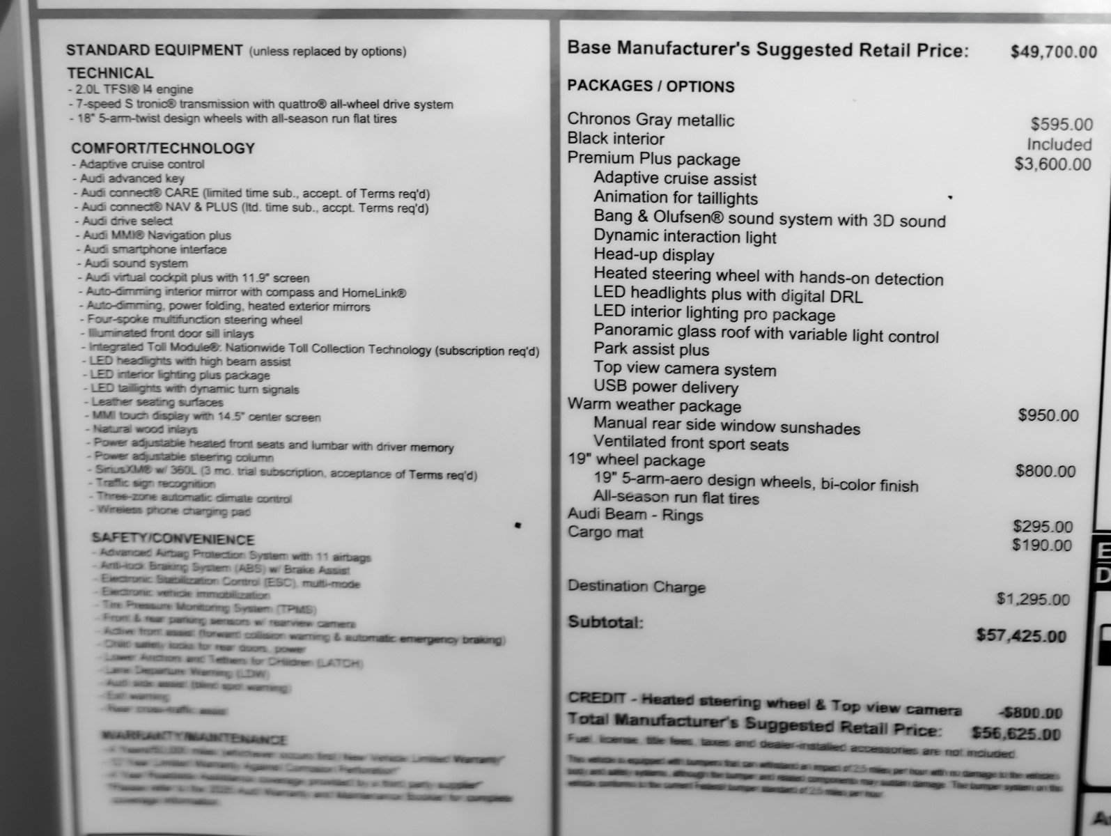 New 2025 Audi A5 2.0T Premium Plus AWD/4WD image 24