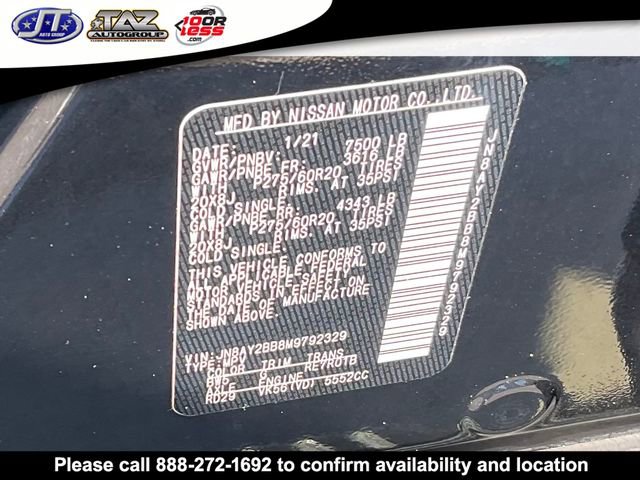 Used 2021 Nissan Armada SL w/ Captain's Chairs Package AWD/4WD image 23