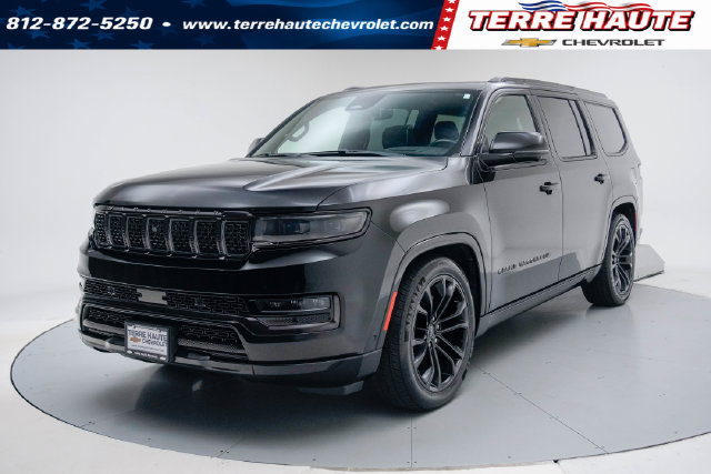 Used 2024 Jeep Grand Wagoneer Series II Obsidian w/ Quick Order Packagew 28T