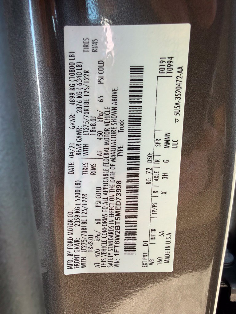 Used 2021 Ford F250 Lariat w/ Lariat Value Package AWD/4WD image 26