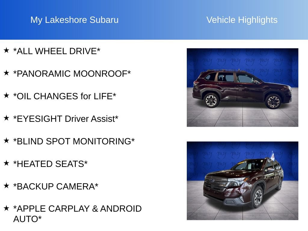 Certified 2026 Subaru Forester Premium AWD/4WD image 6