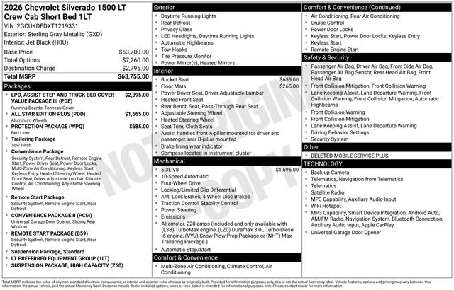 New 2026 Chevrolet Silverado 1500 LT AWD/4WD image 6
