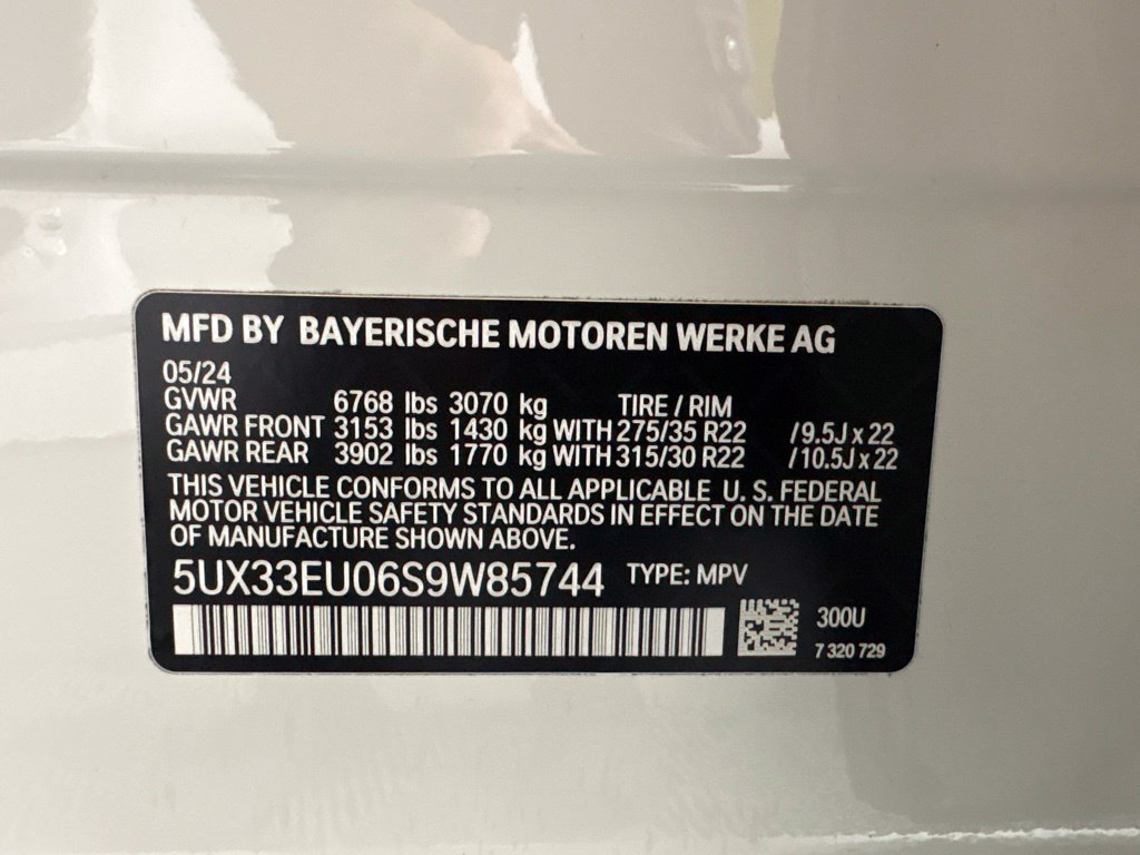 Certified 2025 BMW X5 M60i w/ Climate Comfort Package AWD/4WD image 34