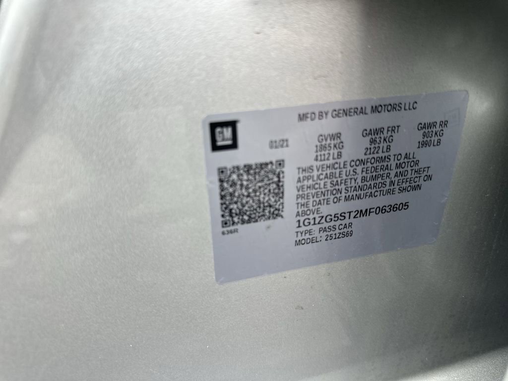 Used 2021 Chevrolet Malibu RS image 19