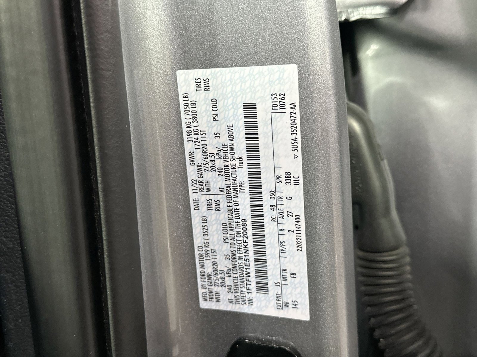 Used 2022 Ford F150 XLT w/ Equipment Group 302A High image 39