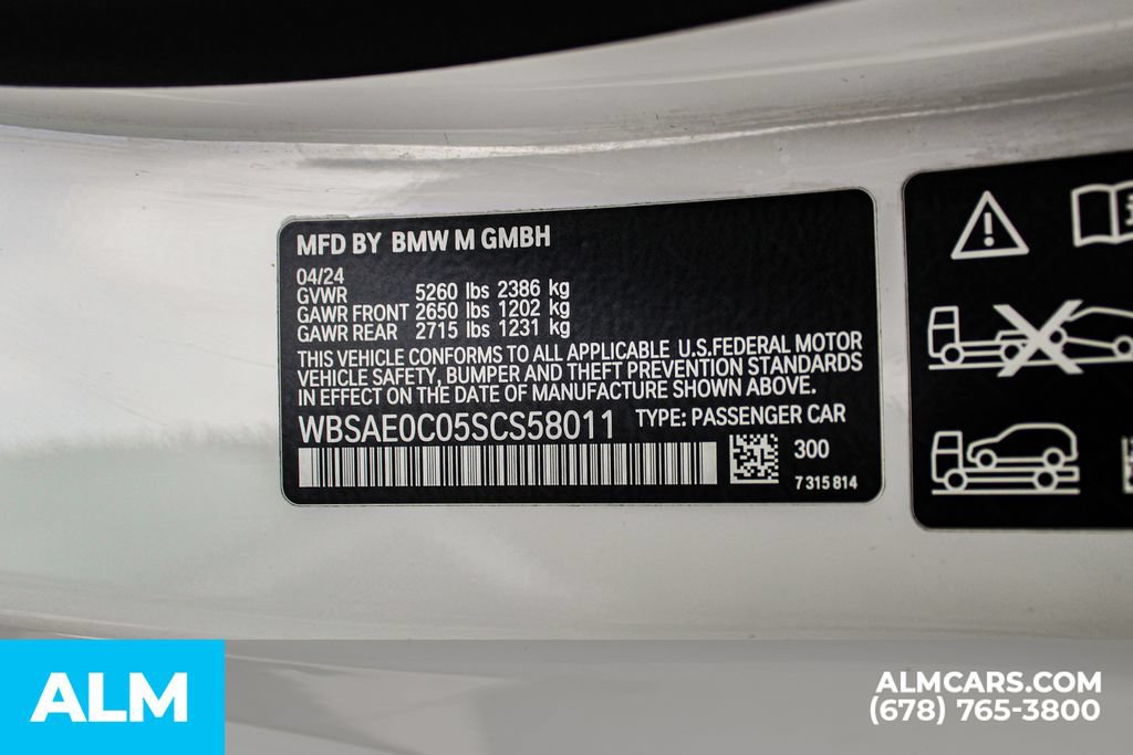 Used 2025 BMW M8 Competition w/ Driving Assistance Package AWD/4WD image 38