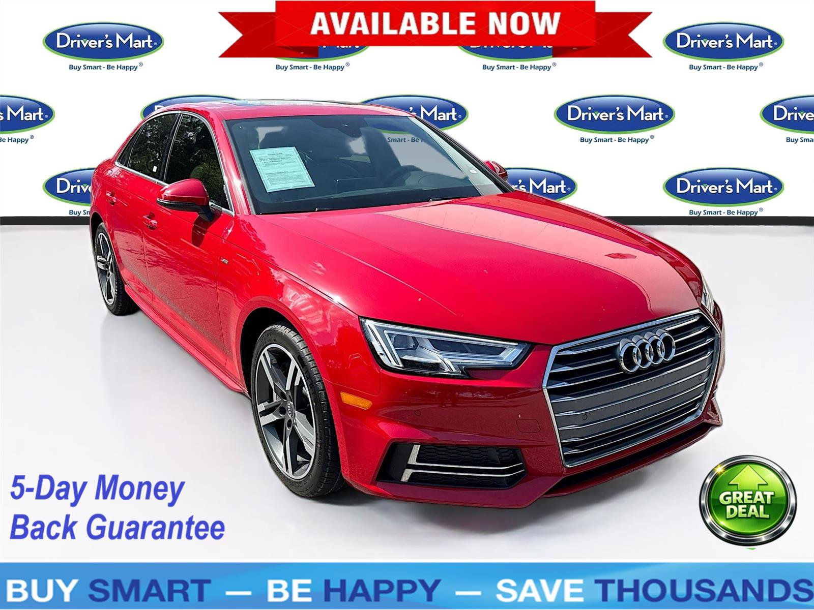Used 2017 Audi A4 2.0T Premium Plus FWD image 1