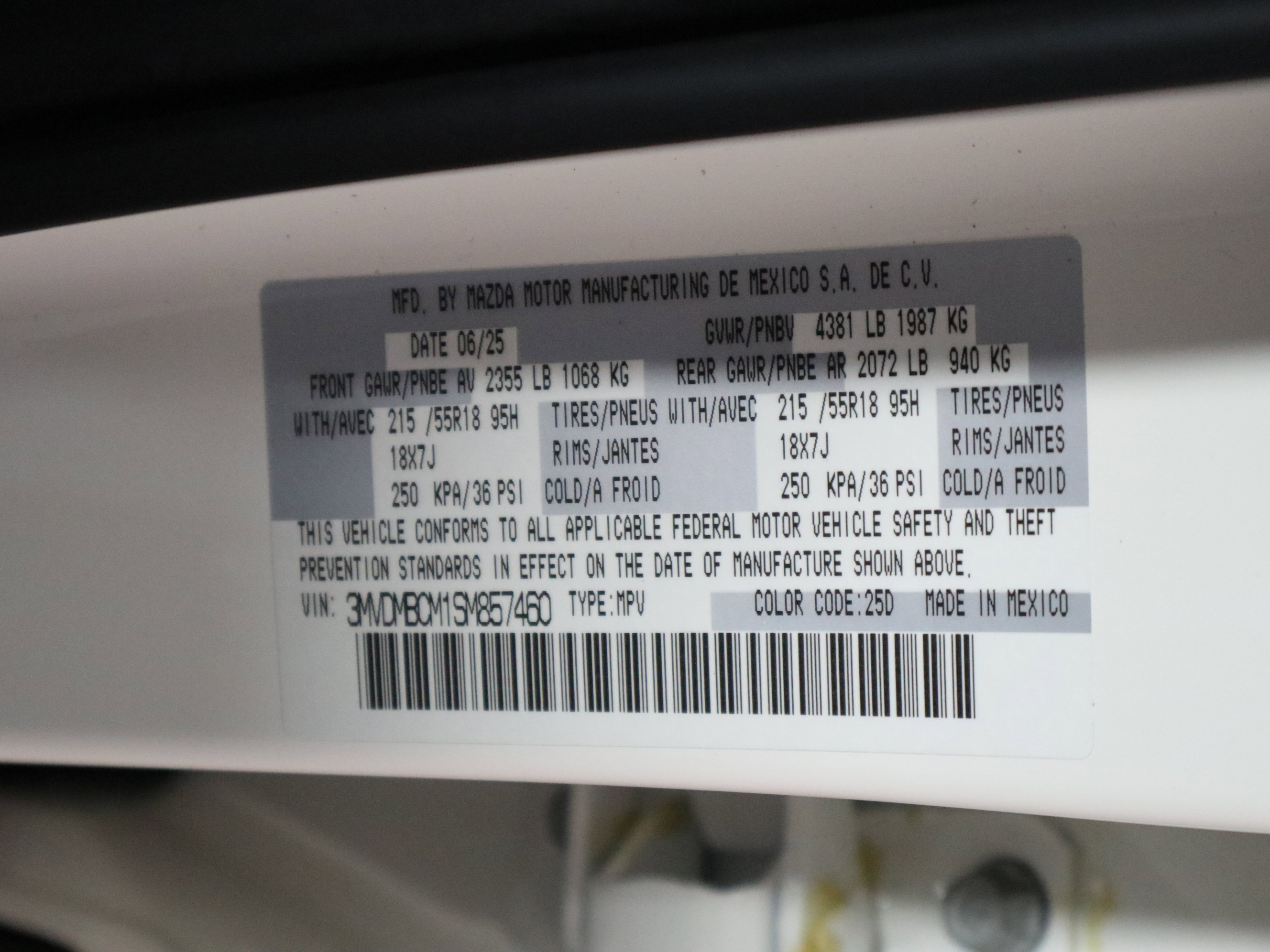 New 2025 MAZDA CX-30 AWD 2.5 S w/ Preferred Package image 36