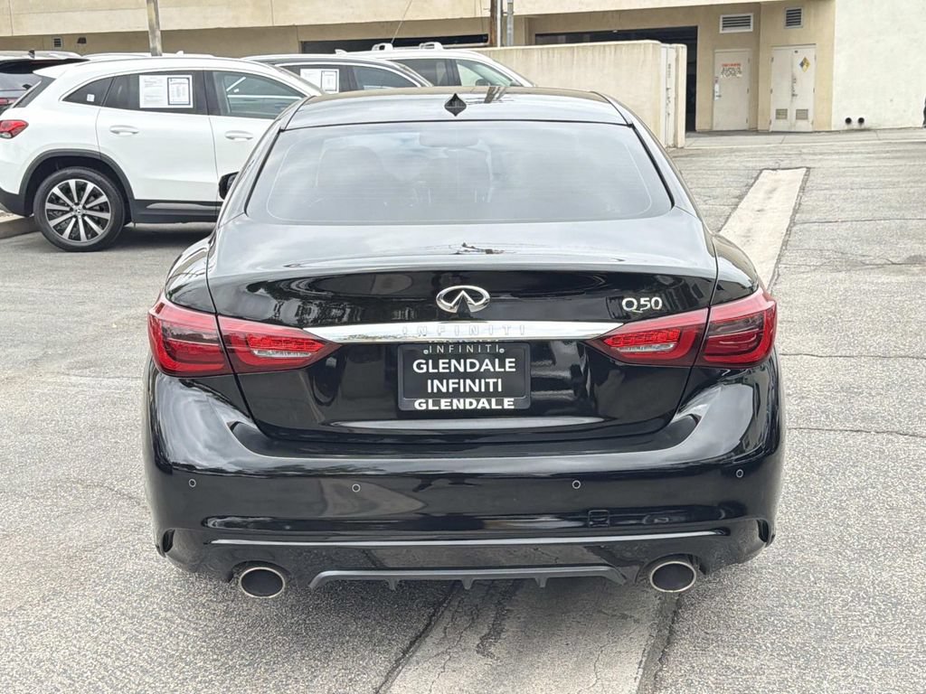 Certified 2023 INFINITI Q50 Luxe w/ Cargo Package RWD image 5