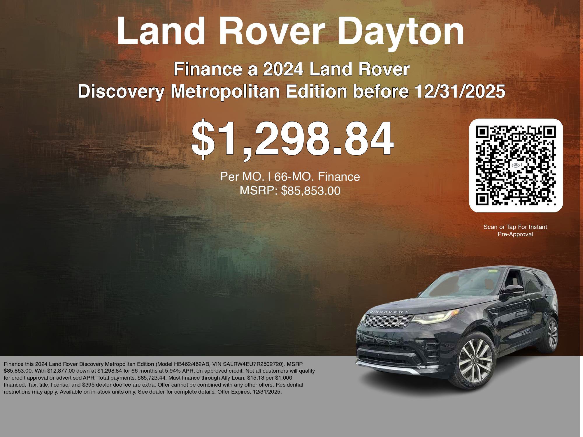 New 2024 Land Rover Discovery Metropolitan Edition image 6