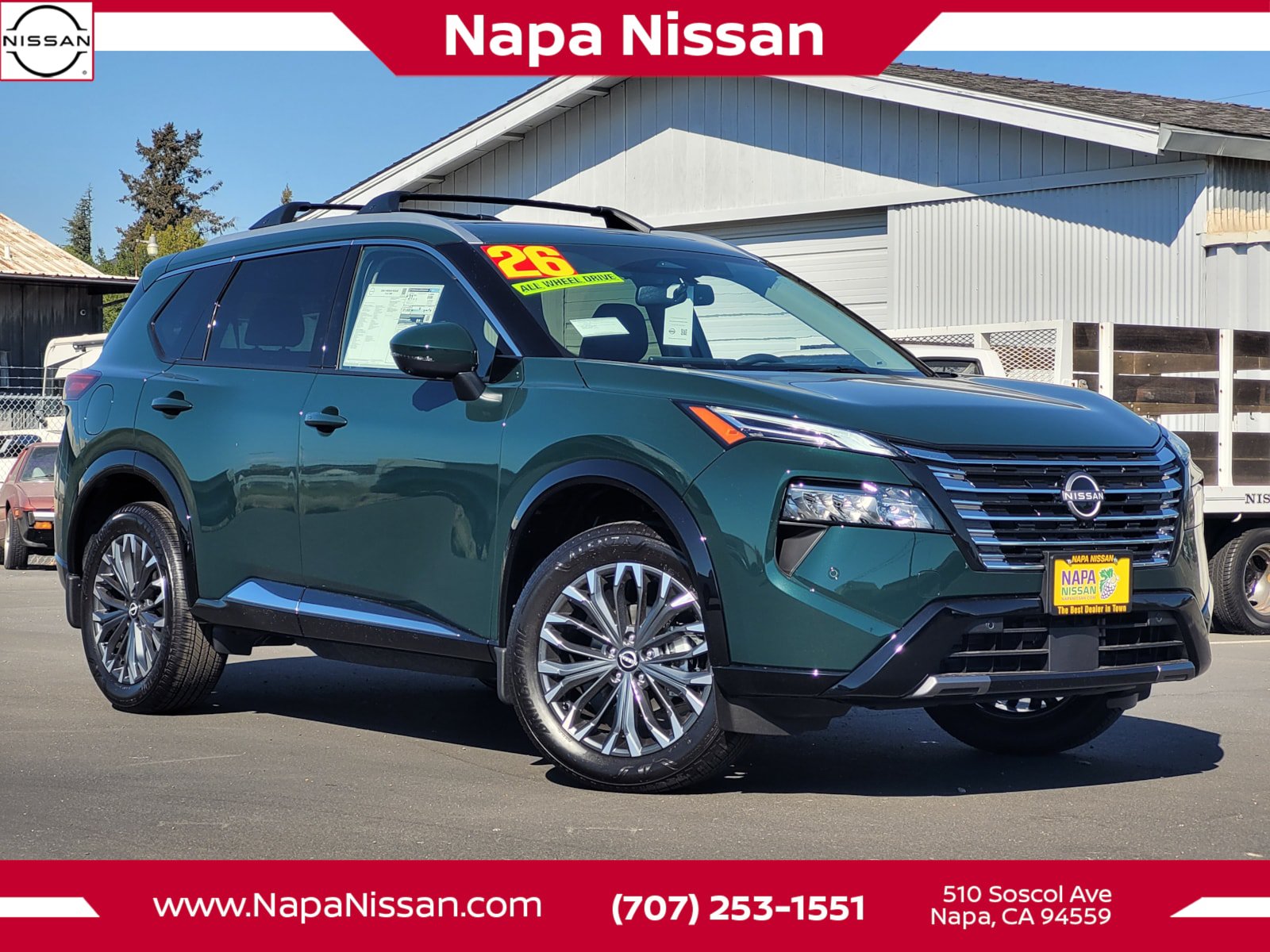 New 2026 Nissan Rogue Platinum w/ Platinum Premium Package