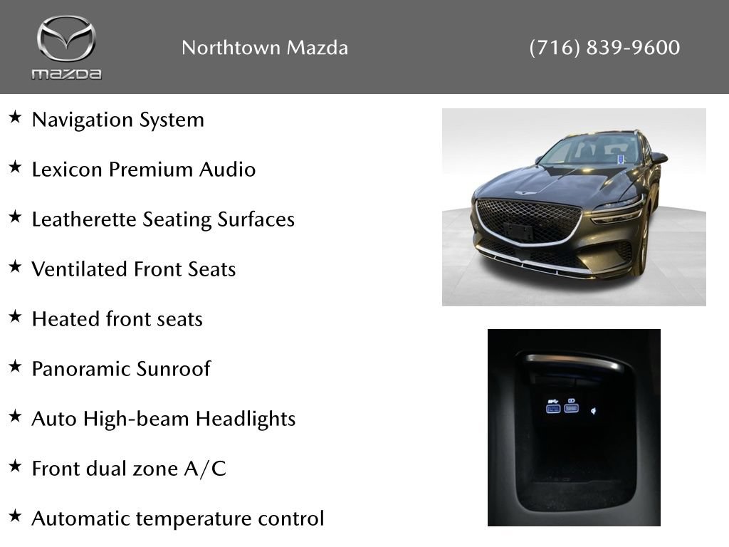 Used 2022 Genesis GV70 2.5T w/ Select Package AWD/4WD image 2