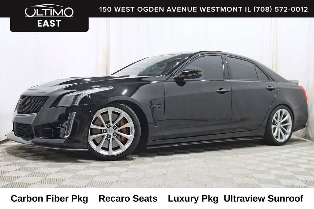 Used 2019 Cadillac CTS V w/ Carbon Fiber Package
