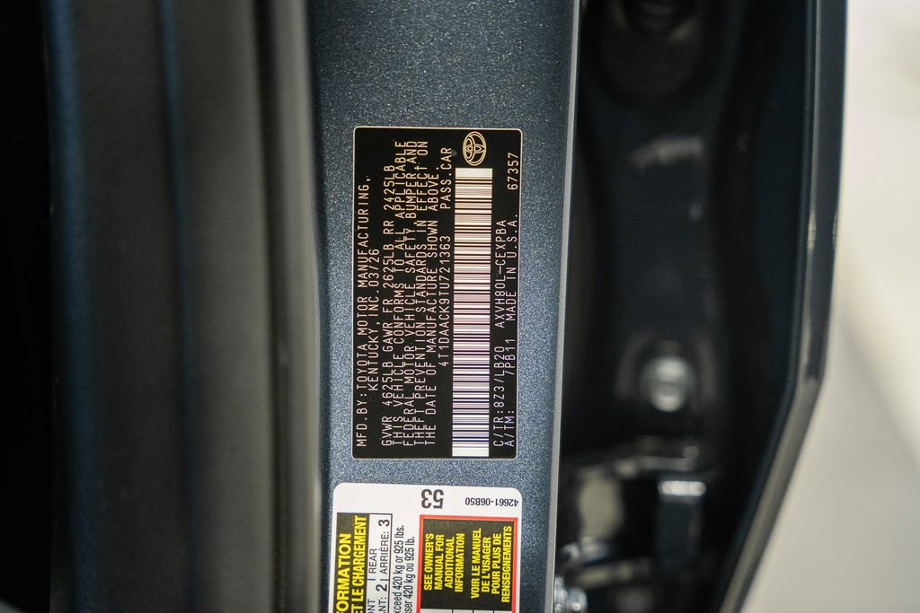 New 2026 Toyota Camry XSE image 42