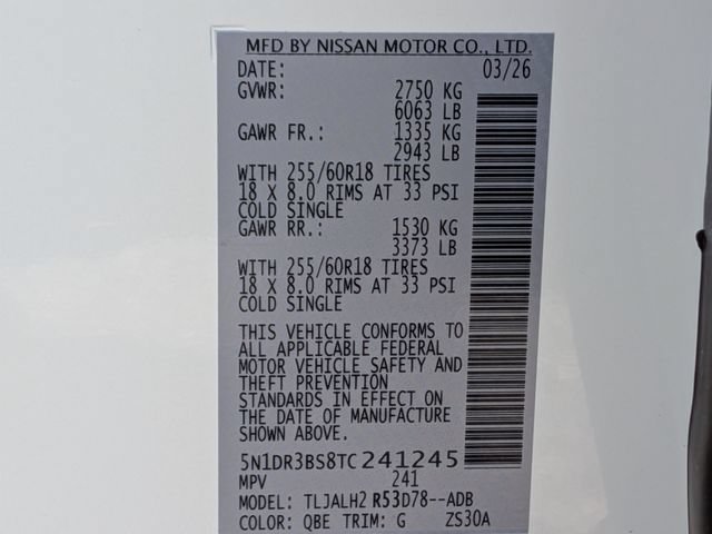Used 2026 Nissan Pathfinder SV w/ SV Premium Package FWD image 33