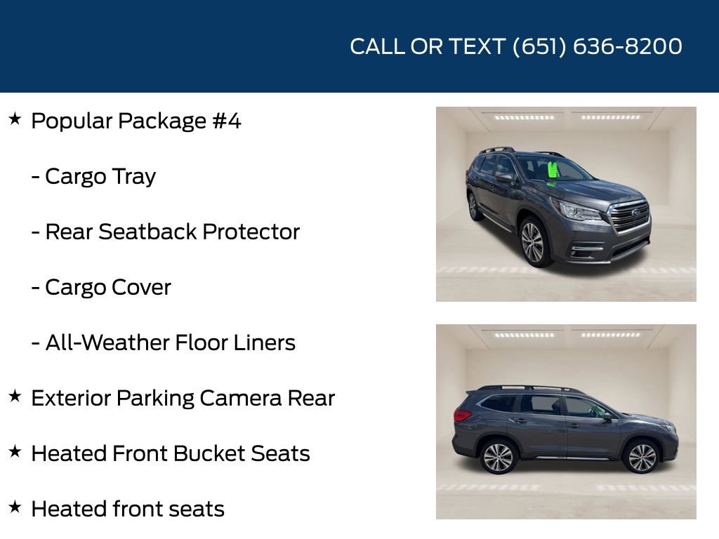 Used 2020 Subaru Ascent Limited w/ Popular Package #4 AWD/4WD image 10