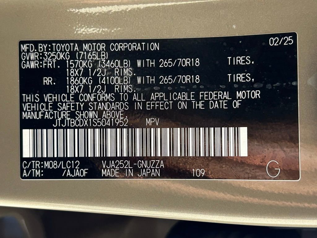 Used 2025 Lexus GX 550 AWD/4WD image 48