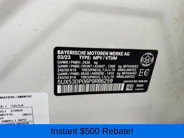 Used 2023 BMW X3 xDrive30i image 19