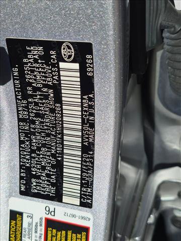 Used 2017 Toyota Camry LE FWD image 22