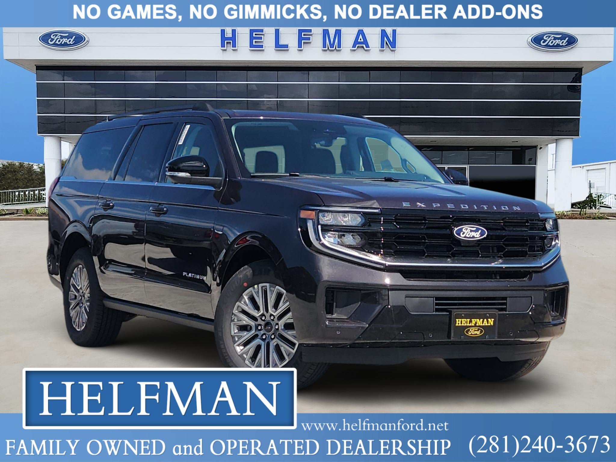 New 2027 Ford Expedition Max Platinum w/ Driver's Package