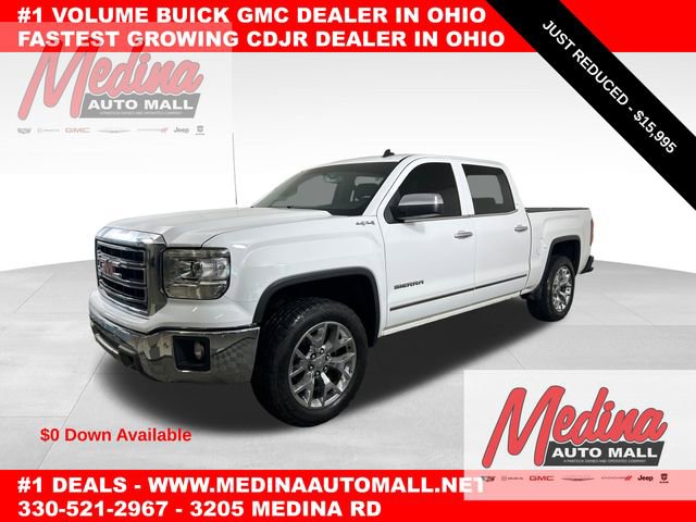 Used 2014 GMC Sierra 1500 SLT w/ SLT Crew Cab Value Package image 1
