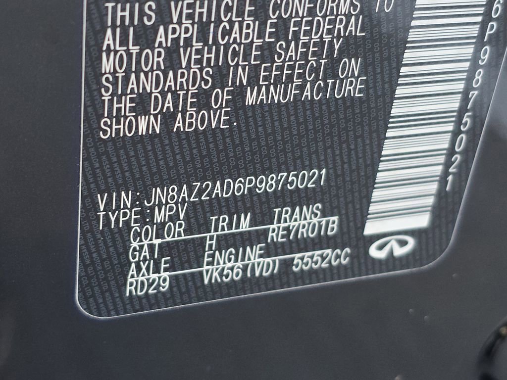 Used 2023 INFINITI QX80 Luxe w/ Cargo Package image 35