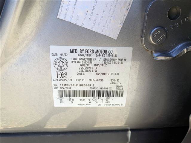 Used 2022 Ford Explorer Limited AWD/4WD image 15