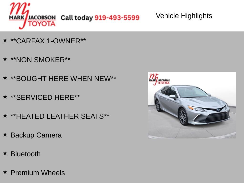Used 2022 Toyota Camry XLE image 5