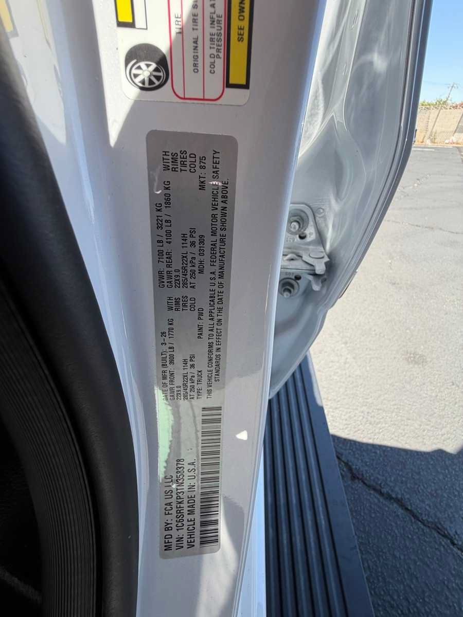 New 2026 RAM 1500 Tungsten AWD/4WD image 14