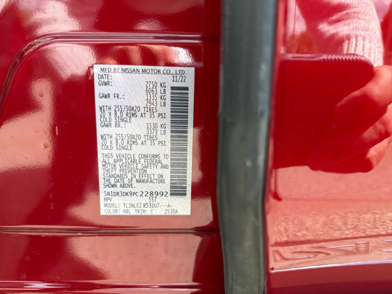 Used 2023 Nissan Pathfinder Platinum AWD/4WD image 25