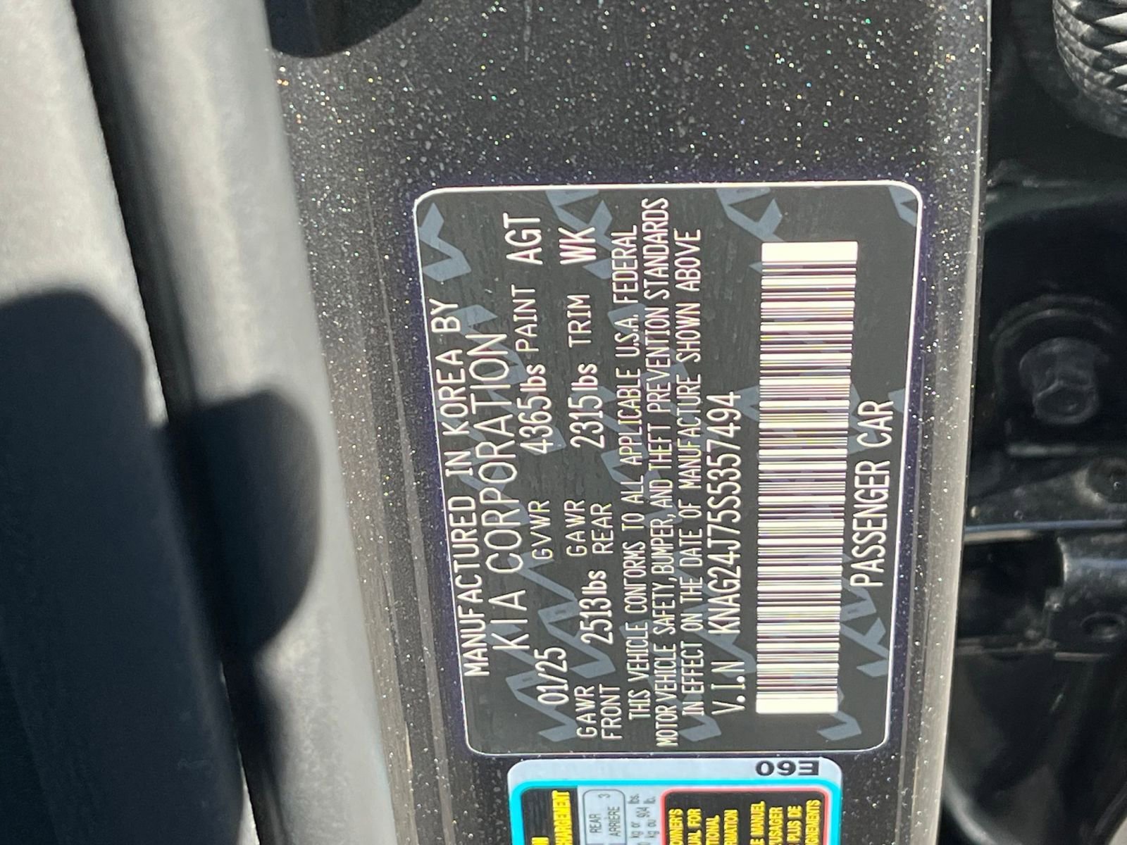 Used 2025 Kia K5 LXS FWD image 28