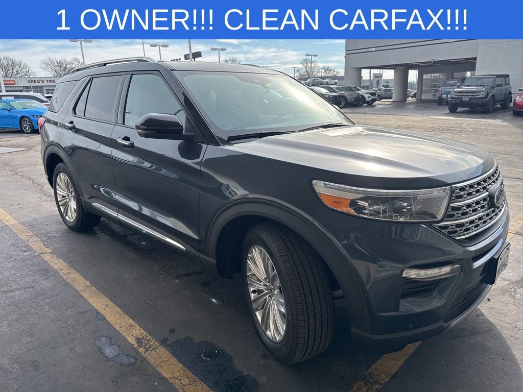 Used 2022 Ford Explorer Limited w/ Limited Technology Package