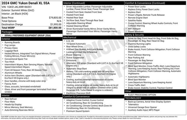 Used 2024 GMC Yukon XL Denali image 5