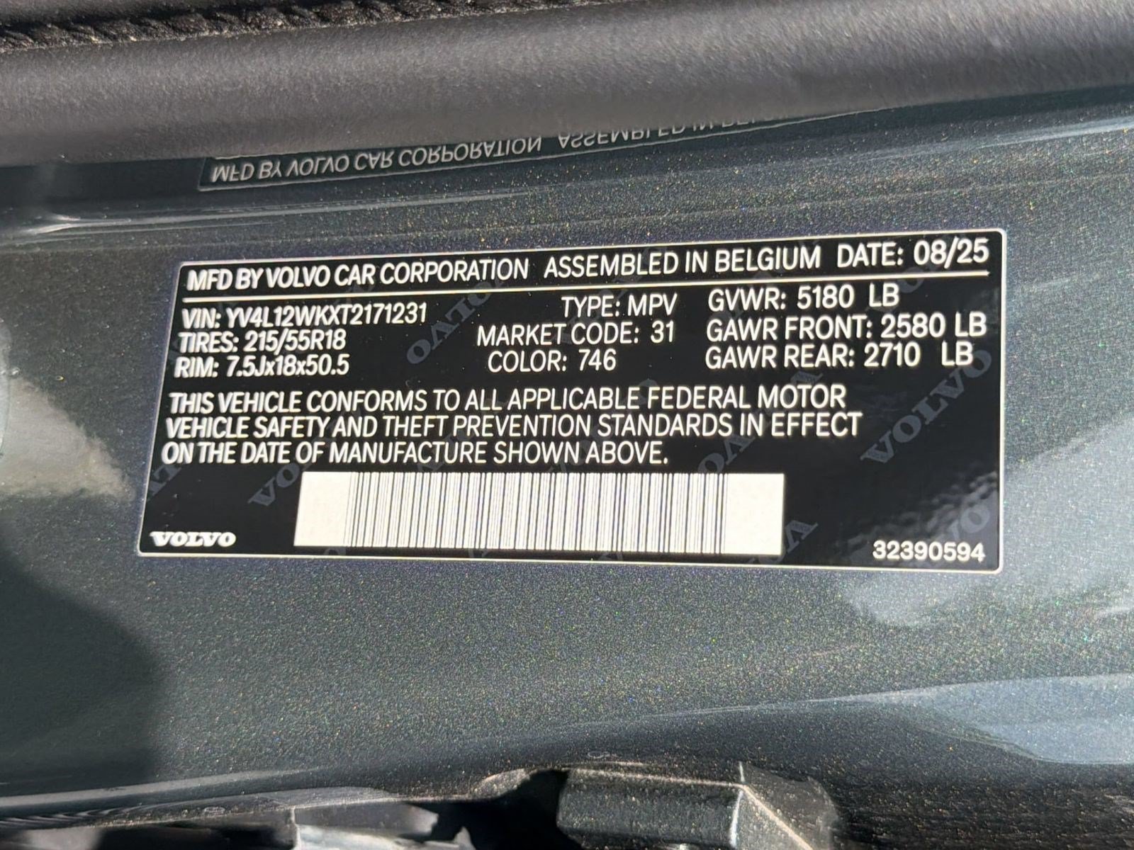 Certified 2026 Volvo V60 B5 Cross Country Plus AWD/4WD image 25
