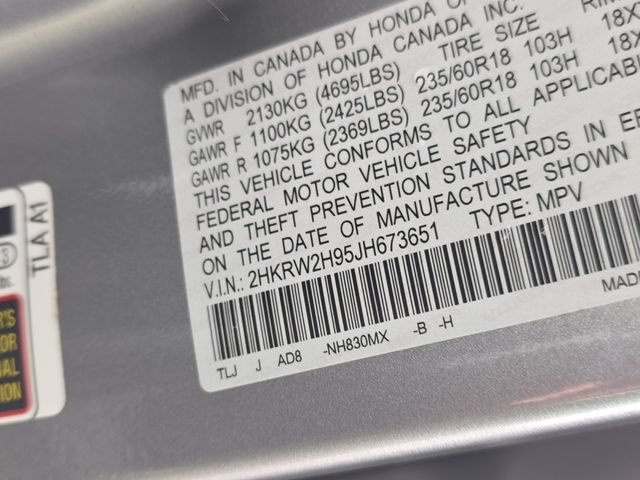 Used 2018 Honda CR-V Touring image 32