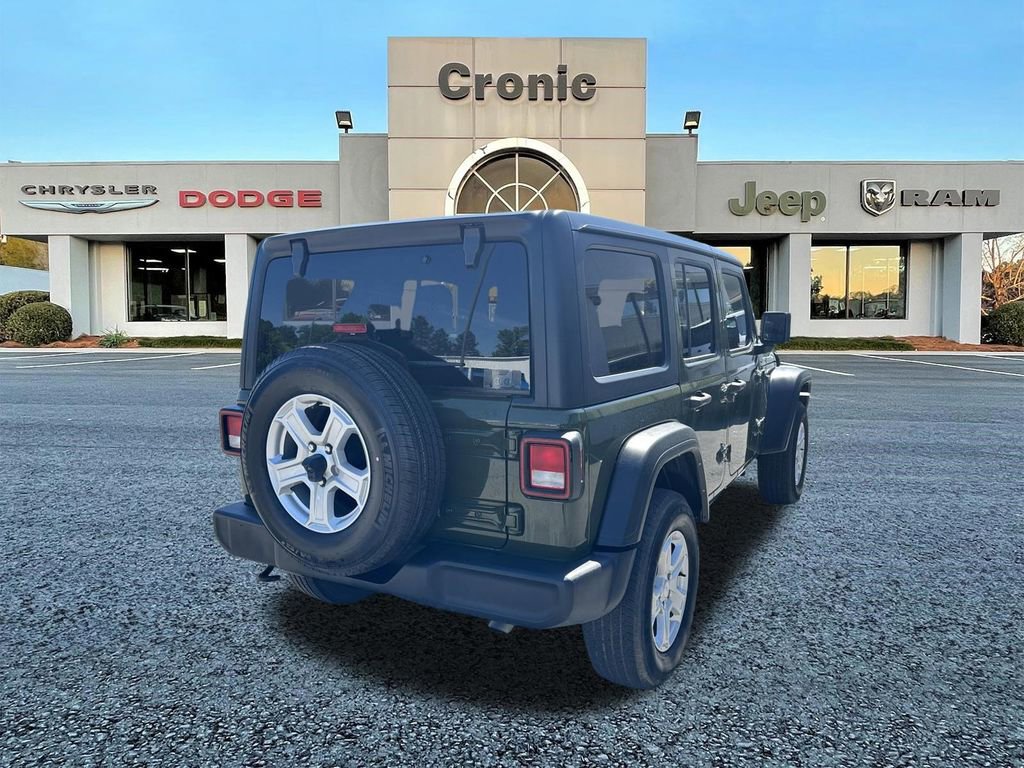 Used 2022 Jeep Wrangler Unlimited Sport AWD/4WD image 3