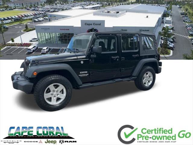 Certified 2016 Jeep Wrangler Unlimited Sport w/ Connectivity Group