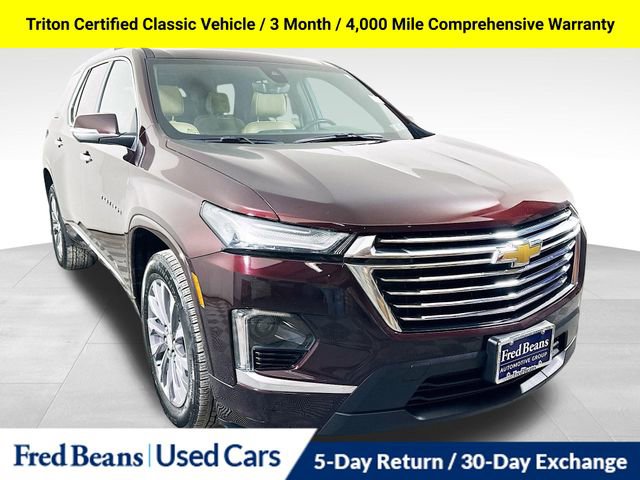 Used 2022 Chevrolet Traverse Premier w/ LPO, Floor Liner Package image 1