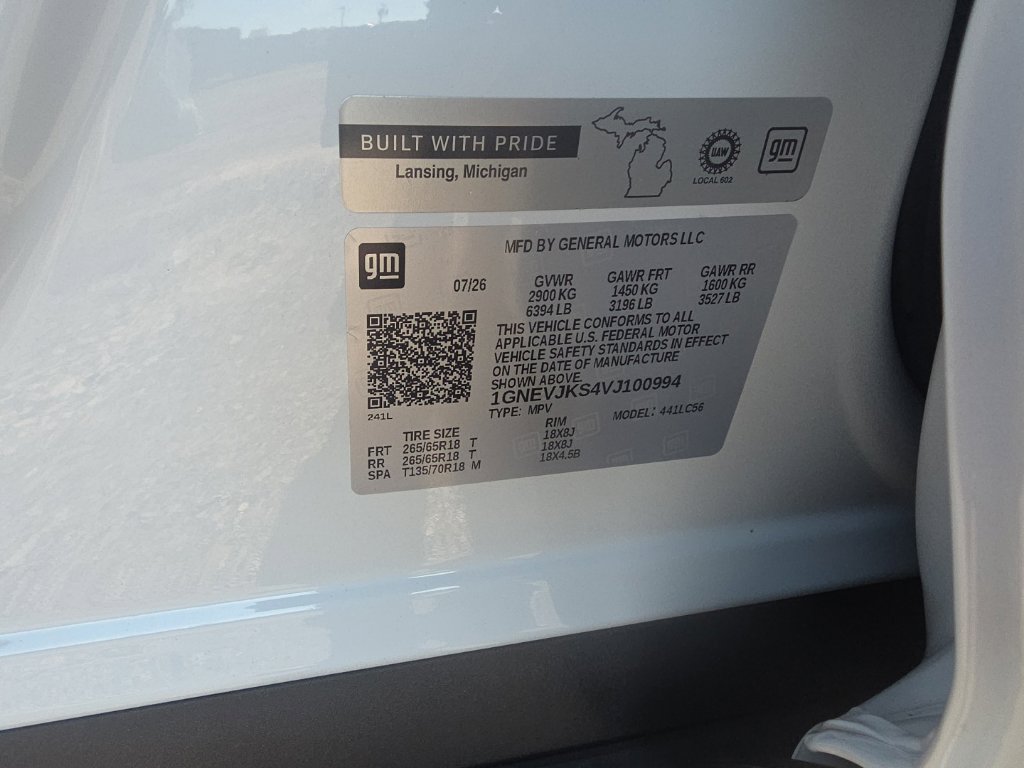 New 2027 Chevrolet Traverse Z71 AWD/4WD image 31