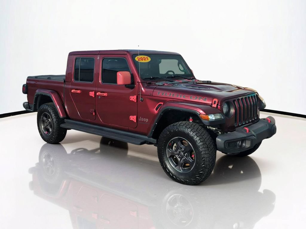 Used 2021 Jeep Gladiator Rubicon AWD/4WD image 2
