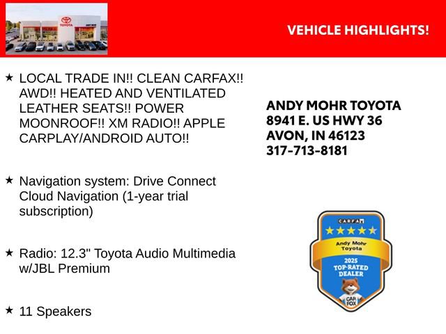Used 2023 Toyota Highlander Limited AWD/4WD image 2
