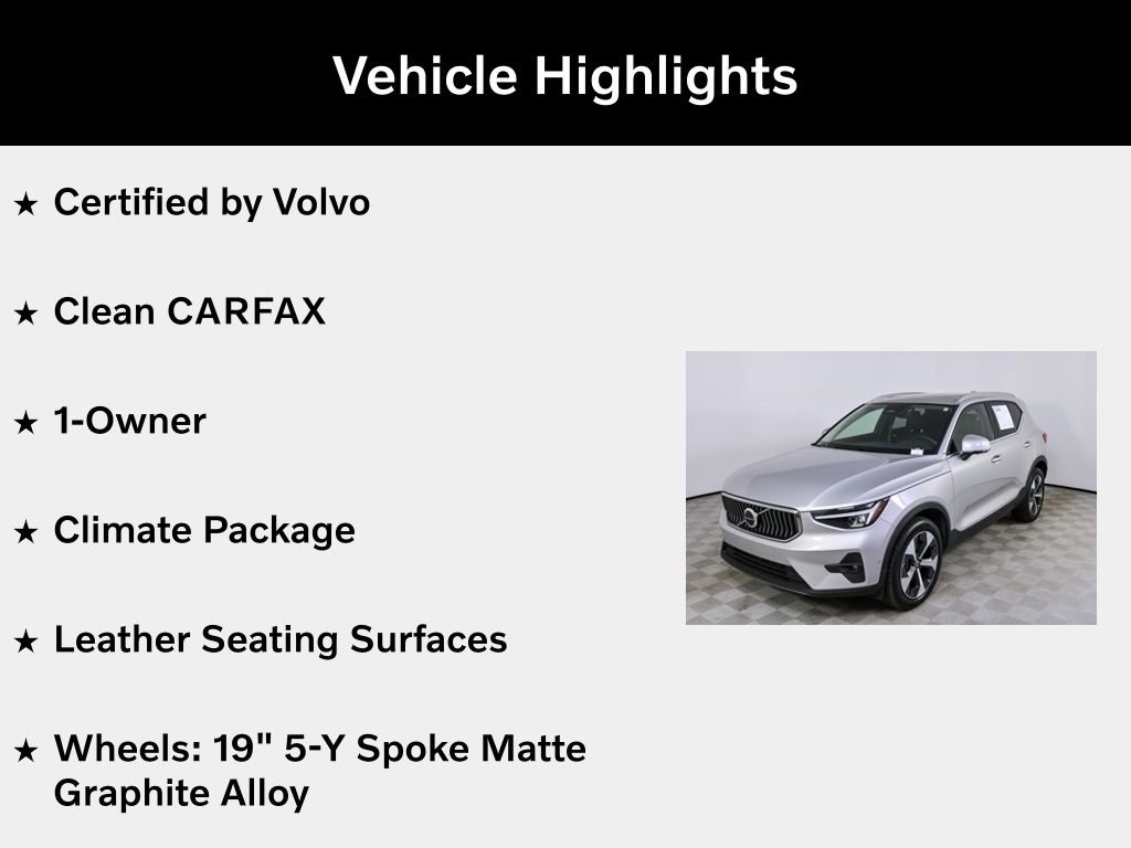 Certified 2025 Volvo XC40 B5 Plus image 5