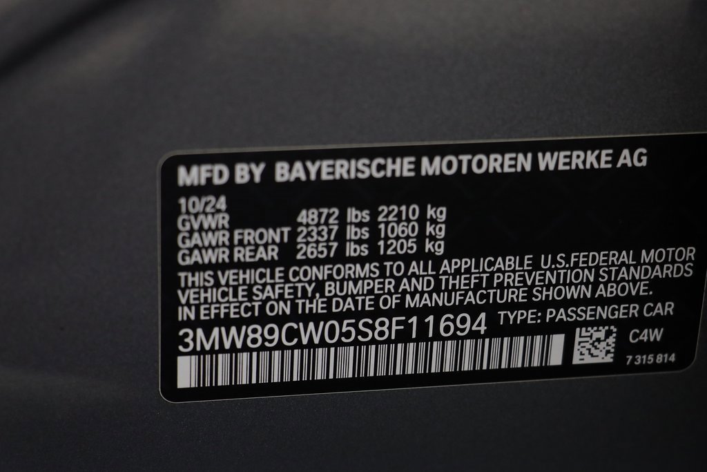 Certified 2025 BMW 330i xDrive Sedan w/ M Sport Package image 23