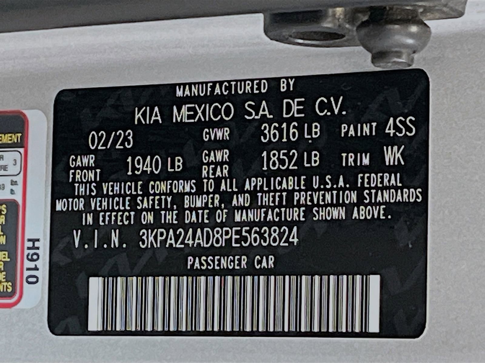 Used 2023 Kia Rio LX FWD image 28