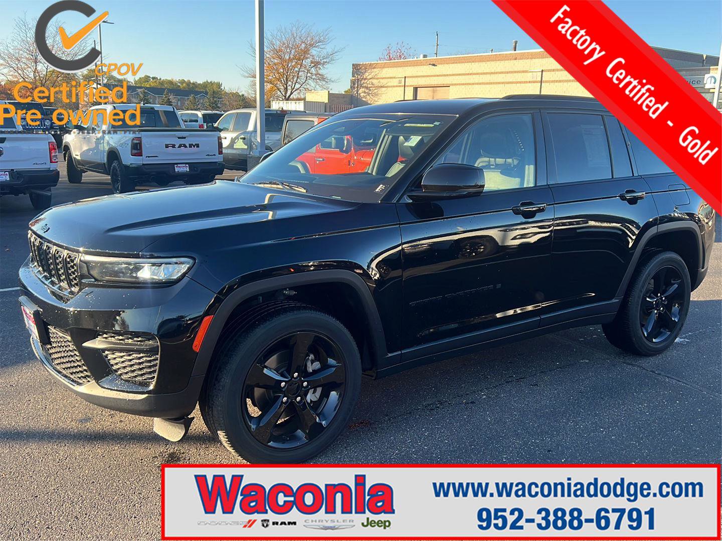 Certified 2022 Jeep Grand Cherokee Altitude image 1