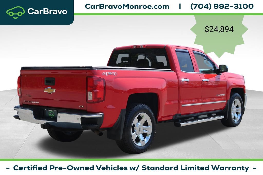 Certified 2016 Chevrolet Silverado 1500 LTZ w/ LTZ Plus Package AWD/4WD image 7