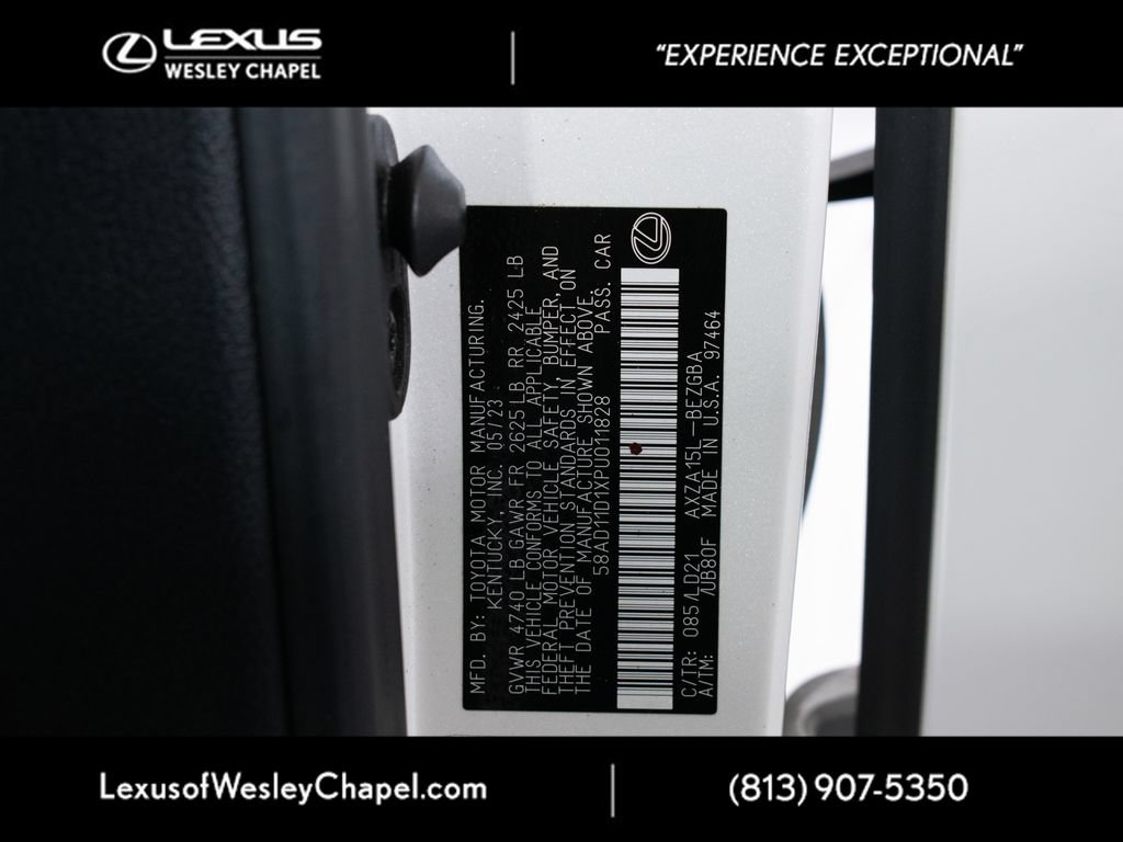 Used 2023 Lexus ES 250 w/ Premium Package AWD/4WD image 24