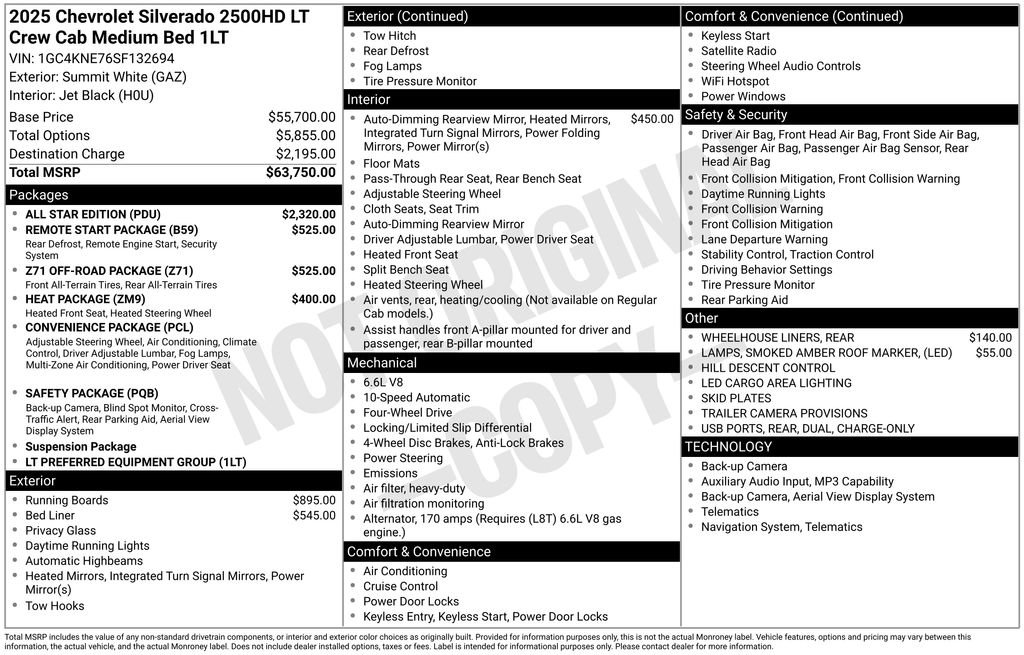 Used 2025 Chevrolet Silverado 2500 LT w/ All Star Edition image 38